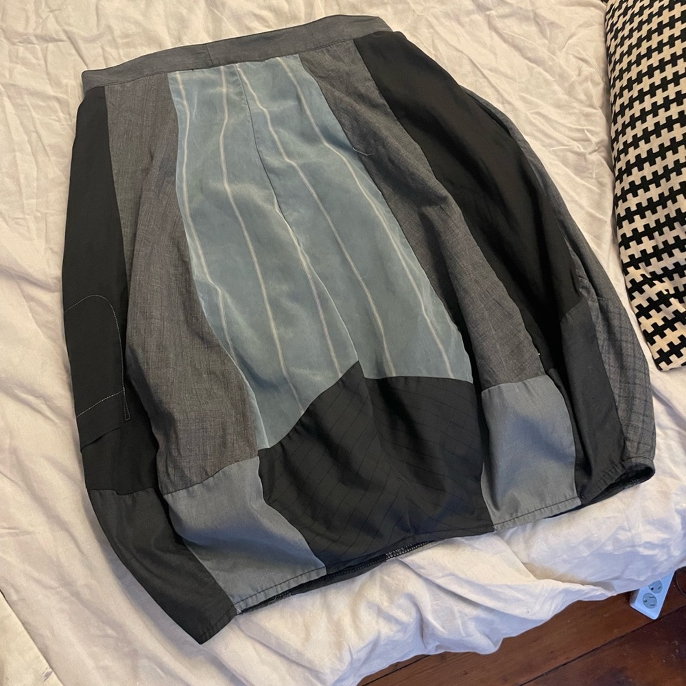 Aware/Printa upcycled bubble skirt - M